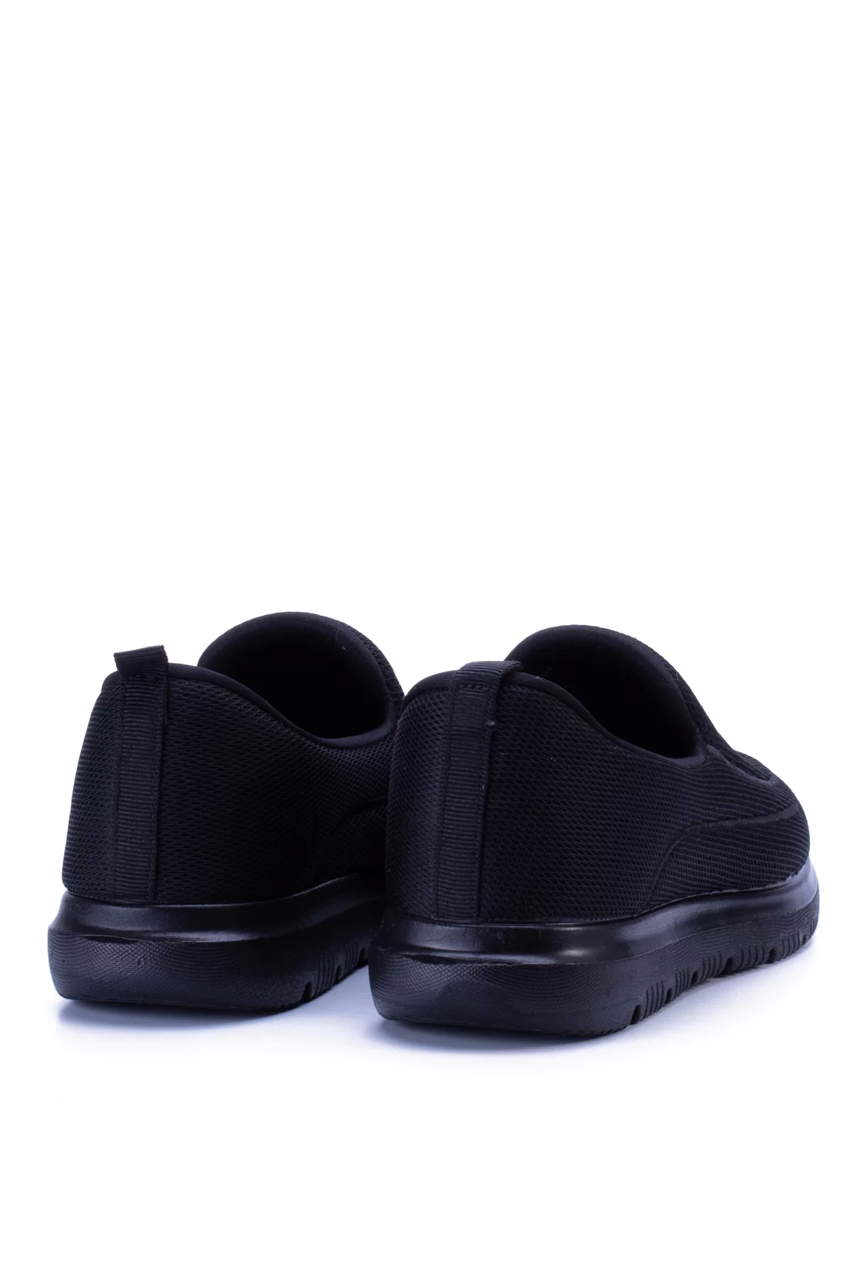 Erkek Faylon Taban Aqua Streç Sneaker 1124 - Siyah