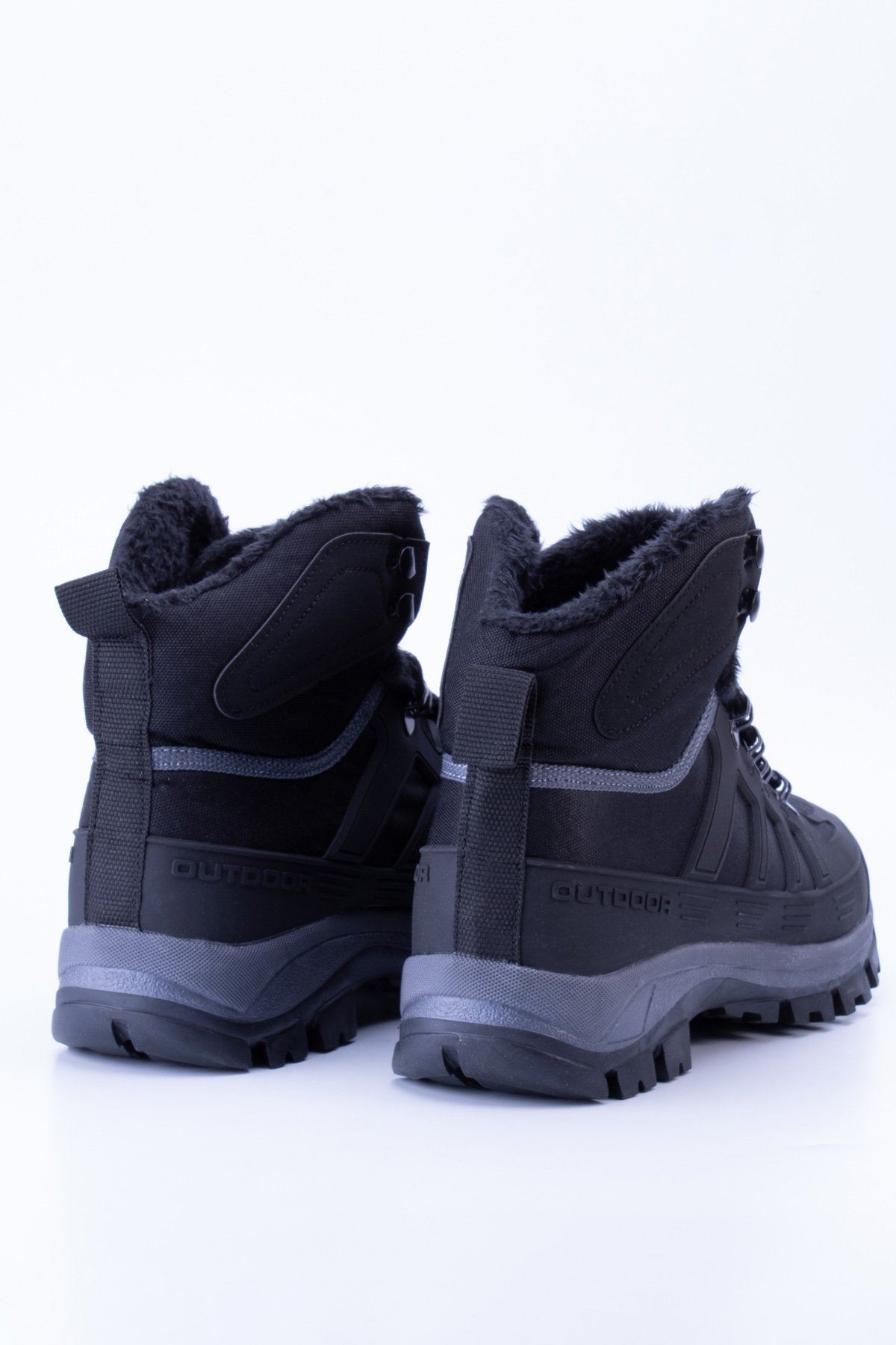 Unisex Thermo Taban İçi Kürklü Outdoor Ayakkabı T40 - Siyah