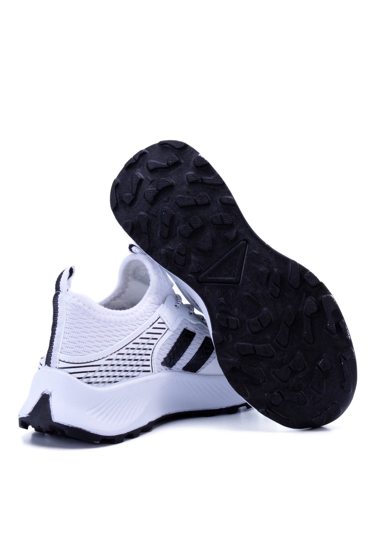 Çocuk Sneaker T028 - Beyaz Siyah