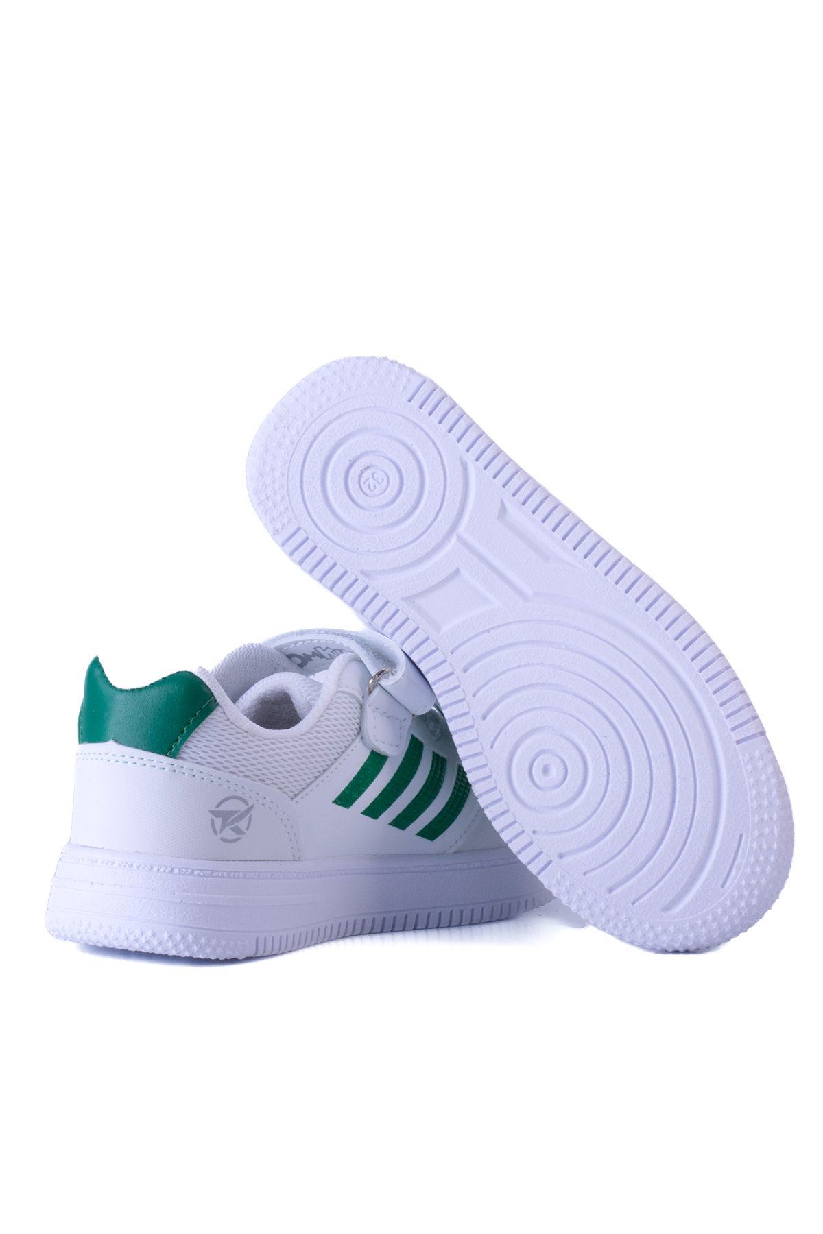 Çocuk Sneaker T103 - Beyaz Yeşil