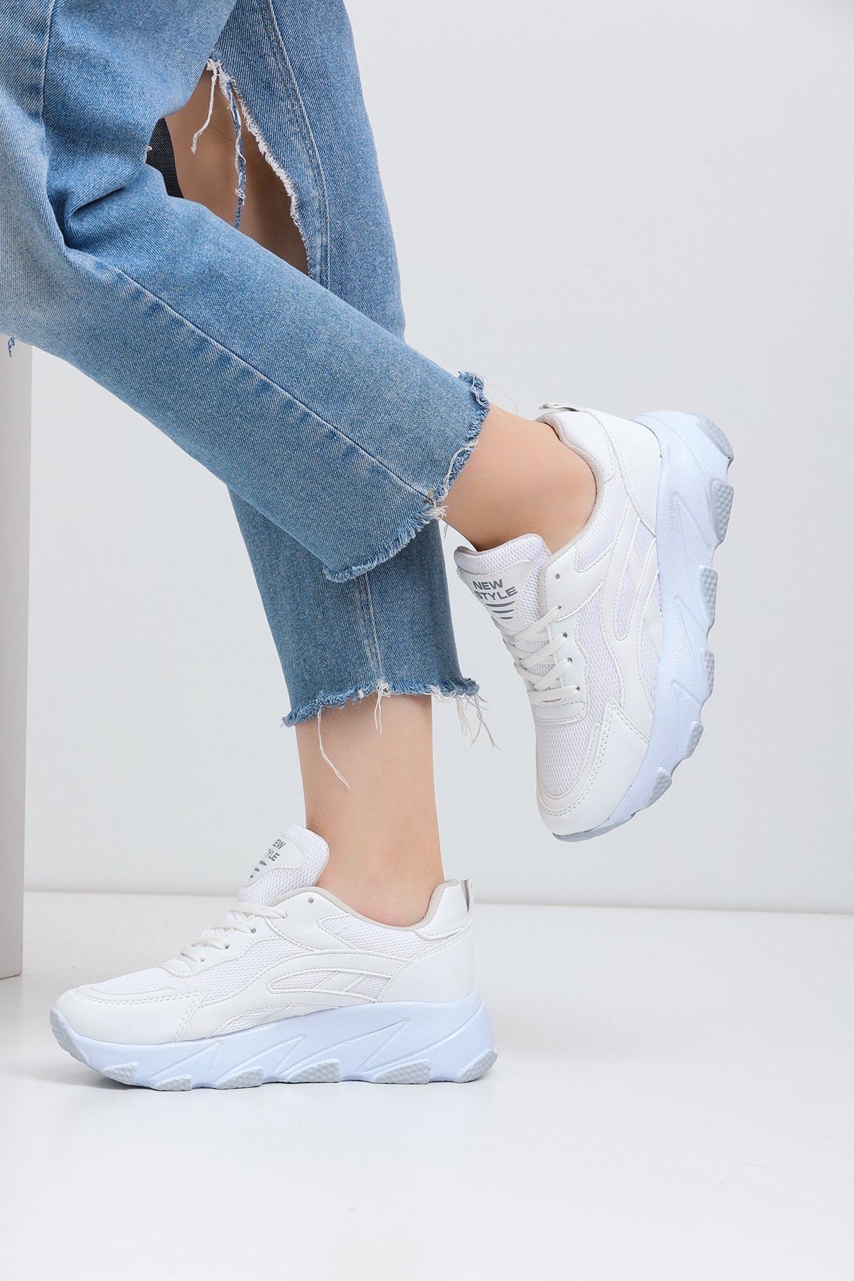 Kadın Sneaker ZF001 - Beyaz