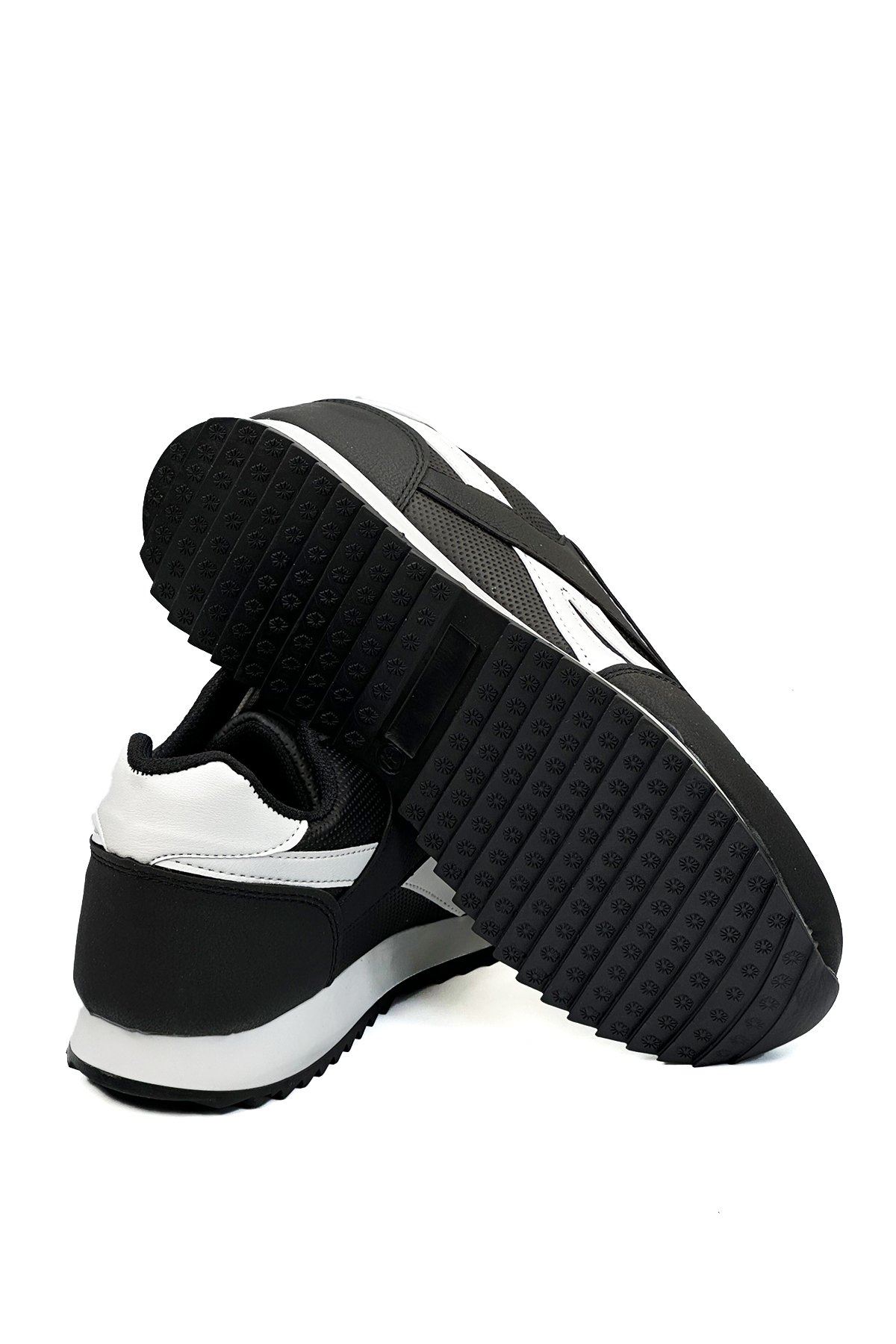 Unisex Sneaker H68 - Siyah Beyaz